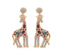 Giraffe Earrings for Women, Cute Animal Giraffe Earrings for Girls, African Giraffe Dangle Earrings Hypoallergenic, Beaded Giraffe Bohemian Drop Earrings, Giraffe Earrings Studs
