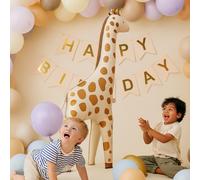Giraffe Foil Balloon | Childrens Birthday Party Decoration