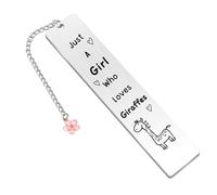 Giraffe Gifts for Women Adults Giraffe Gifts for Giraffe Lovers Giraffe Bookmarks for Women Just A Girl Who Loves Giraffes Giraffe Gifts for Girls Giraffe Themed Gifts Giraffe Presents for Women