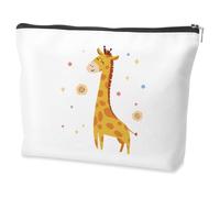 Giraffe Gifts for Women Gifts for Giraffe Lovers Animal Themed Gift for Friend Woman Funny Makeup Bag Gift Just A Girl Who Loves Giraffes Christmas Presents Cosmetic Bags