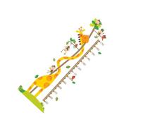 Giraffe Growth Chart Wall Sticker, Removable PVC Height Decal for Boy Girl | Cute Animal Design, Easy to Apply, Leaves No Residue, Suitable for Nursery, Bedroom and Kindergarten Room Decor