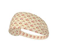 Giraffe Heart Flower Butterfly Print Ultra-Soft Elastic Headband Gifts for Women Men Stretchable Sports Breathable