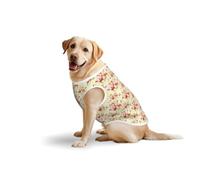 Giraffe Heart Flower Butterflyprint Medium Large Pets Vest Breathable Summer Lightweight Sleeveless Tank Top T-Shirt