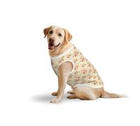 Giraffe Heart Flower Butterflyprint Medium Large Pets Vest Outdoor Play Home Lounging Sleeveless Tank Top T-Shirt