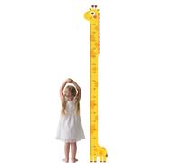 Giraffe Height Chart, Baby Height Growth Chart Personalized Wall Hanging Measuring Ruler for Kids Wall Stickers for Living Room Nursery Door, 194x30cm