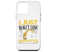 Giraffe I Just Really Love Giraffes Case for iPhone 12 mini