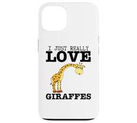 Giraffe I Just Really Love Giraffes Case for iPhone 13