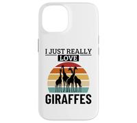 Giraffe I Just Really Love Giraffes Case for iPhone 14