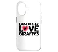 Giraffe I Just Really Love Giraffes Case for iPhone 17