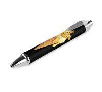 Giraffe Ice-cream Ballpoint Pen for Office Work 1 PCS | Funny Retractable Pens Medium Point 0.5mm Soft Grip for Men Women