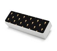 Giraffe Ice-cream Funny Glasses Case Hard Shell Eyeglasses Case Protector with Cleaning Cloth for Women Men