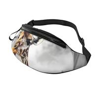 giraffe in new york Fanny Pack for Men Women Fashion Running Waist Packs Waterproof Crossbody Bags Everywhere Belt Bag with Adjustable Strap Sports Hip Pack for Travel Wallet