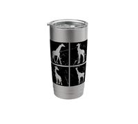 Giraffe Lover Cute Giraffe Zoo Animal Giraffes Stainless Steel Insulated Tumbler