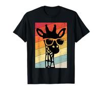 Giraffe Lovers Retro T-Shirt