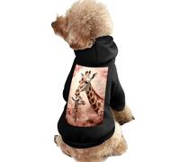 Giraffe Mama And Little Dog Hoodie Shirts Pet Clothes for Small Puppy Cat Costume 2XL