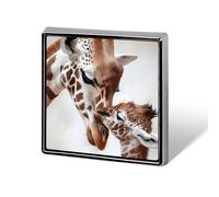 Giraffe Mama Love Little Funny Lapel Tie Pin Buttons Brooch Badge Pin Clothes Hat Accessories for Men Women