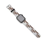 Giraffe Mama Love Little Soft Silicone Watch Bands Replacement IWatch Straps 38mm 40mm 42mm 44mm