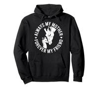 Giraffe Mom Always My Mother Forever My Friend Mothers Day Pullover Hoodie