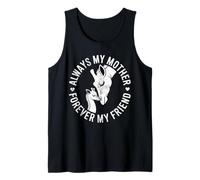 Giraffe Mom Always My Mother Forever My Friend Mothers Day Tank Top