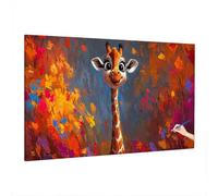 Giraffe Paint by Numbers Kits, Large Paint by Numbers for Adults Kids 160x70cm, DIY Adult Crafts for Beginner, Canvas Oil Painting Kit for Kids, Hobbies for Adults Women, Room Decor, Autumn Decor S-81