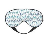 Giraffe Pattern Print Eye Mask for Sleeping Light Blocking,Soft Breathable Eye Mask,Adult Party Eyeshade Favors