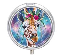Giraffe Pill Case Pill Box with 3 Compartments