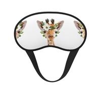 Giraffe Polyester Sleep Mask,Light Blocking Sleep Eye Mask,Night Sleeping Mask, Eye Blinder