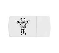 'Giraffe Portrait' Pill Box with Tablet Splitter (PI00033503)
