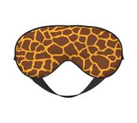 Giraffe Print Print Eye Mask for Sleeping Light Blocking,Soft Breathable Eye Mask,Adult Party Eyeshade Favors