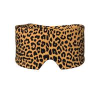 Giraffe Print Print Sleep Eye and Ear Muffs Mask - Adjustable Yoga Travel Headband, Keep Warm Shading Comfortable Aid