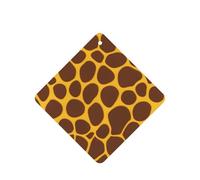 Giraffe Print Printing 10 Pieces Air Freshener Car Hanging Cards Air Freshener Sheets With Rope For Cars Home