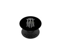 Giraffe Rap Old School Retro Streetwear 80s 90s Three PopSockets Adhesive PopGrip