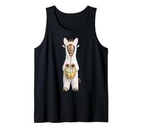 Giraffe Safari Wearing Easter Bunny Funny Cute Costume Tank Top
