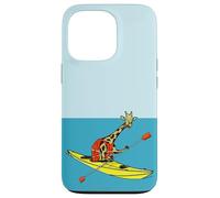 Giraffe Sea Kayaking Case for iPhone 13 Pro