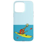 Giraffe Sea Kayaking Case for iPhone 15 Pro Max