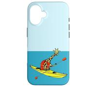 Giraffe Sea Kayaking Case for iPhone 16