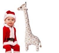 Giraffe Soft Toy - 67 x 23 cm Plush Toy Safari Animal Large Soft Giraffe Stuffed for Bedroom Playroom | Simple Stuffed Toy as a Cuddly Companion for Newborns, Birth