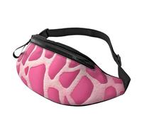 Giraffe Texture Fanny Pack for Men Women Crossbody Waist Bag Waterproof Sports Belt Bag Outdoor Hip Pack