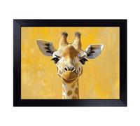 Giraffe Vol.5 | Lap Tray with Padded Cushion, Portable Surface with Bean Bag Base, Perfect Surface for Working, Crafting, TV Eating and Laptop Use