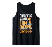 Giraffes are Awesome Giraffe Lover Funny Tank Top