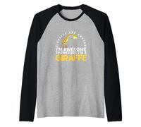 Giraffes are Awesome I'm Awesome I'm A Funny Giraffe Raglan Baseball Tee