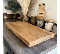 Giraffes & Craftz XL Oak Chopping Block - 40cm x 30cm x 7cm