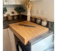 Giraffes & Craftz XL Oak Lipped Chopping Board - 70cm x 45cm