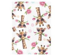 Giraffes Flower Baby Stroller Protection Cover