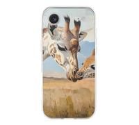 Giraffes on The Grassland Case Compatible with iPhone 17/17 Pro/17 Air