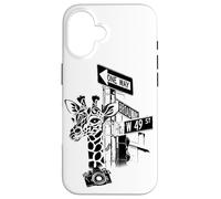 Giraffe's Path on Broadway Case for iPhone 16