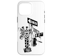 Giraffe's Path on Broadway Case for iPhone 16 Pro Max