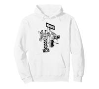 Giraffe's Path on Broadway Pullover Hoodie