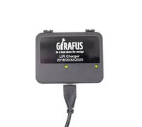 Girafus USB RECHARGEABLE COIN CELL Button cell CHARGER for LIR 2032/2025/2016 Battery and USE RECHARGEABLE BATTERIES instead of single-use CR2032 2016 2025