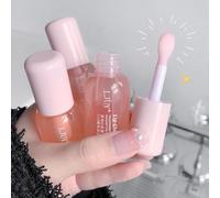 Gireatick 3Pcs Clear Hydrating Lip Oil Set, Reviver Lip Oil For a High-shine Finish, Nourishing Lip Gloss Lip Balm Lip Care, Repairing Prevents Lips Chapped and Lighten Lip Lines